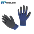 13 Gauge Polyester Liner Latex Sandy Coated Work Gloves with EN388 2121